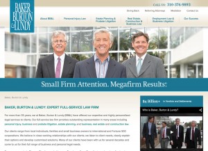 Baker, Burton, Lundy website