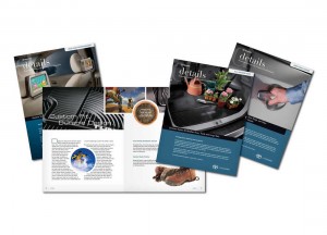 Details magazine, Design, Layout, Research, Copywriting, Publication Name Creation